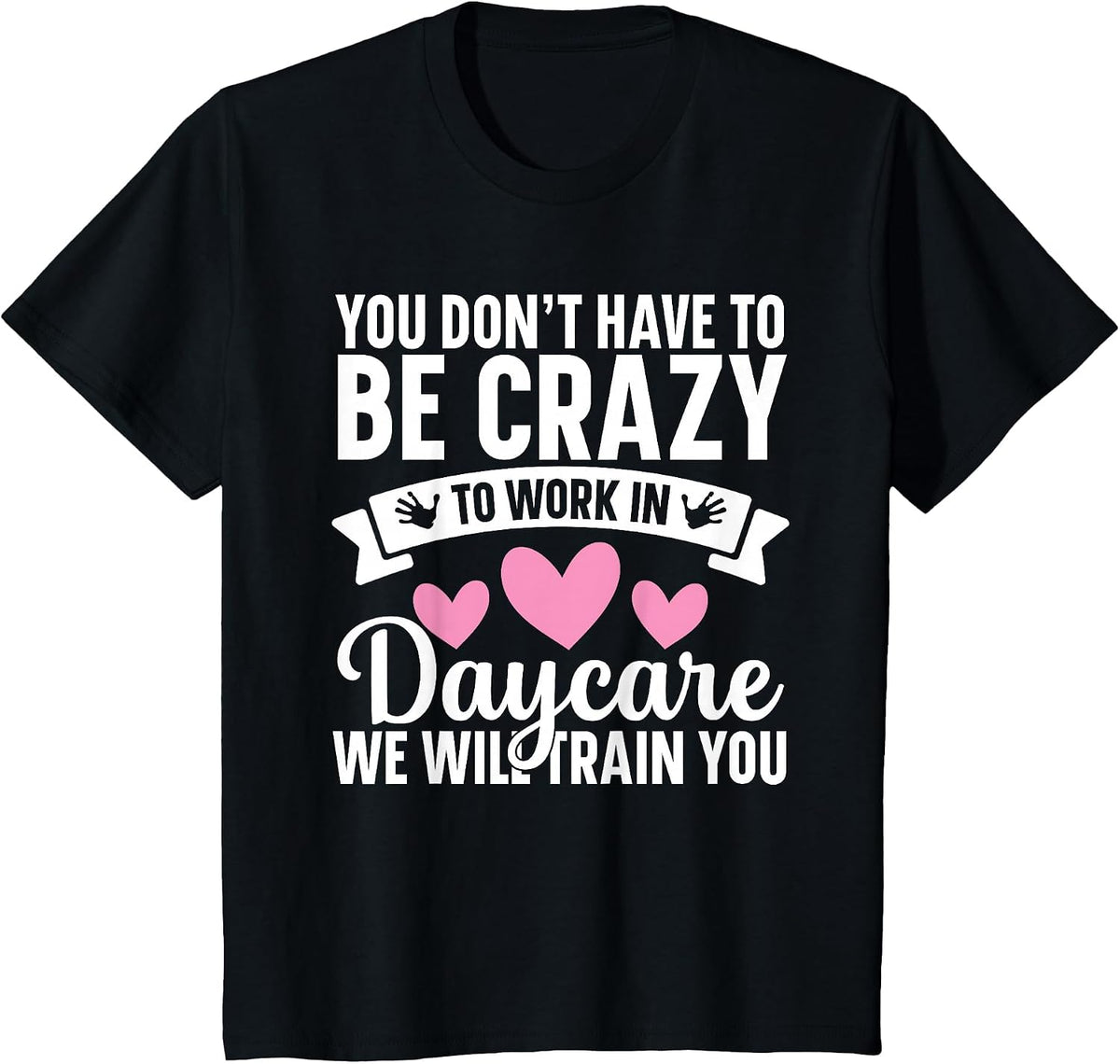 Daycare Provider Childcare Essentials Childcare Teacher T-Shirt - Black