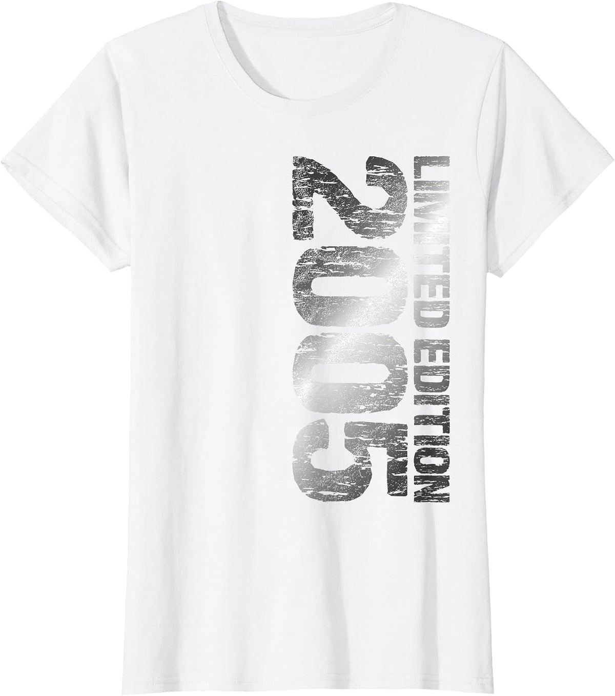 2005 Limited Edition 21th Birthday 2005 Man Woman 21 T-Shirt - White