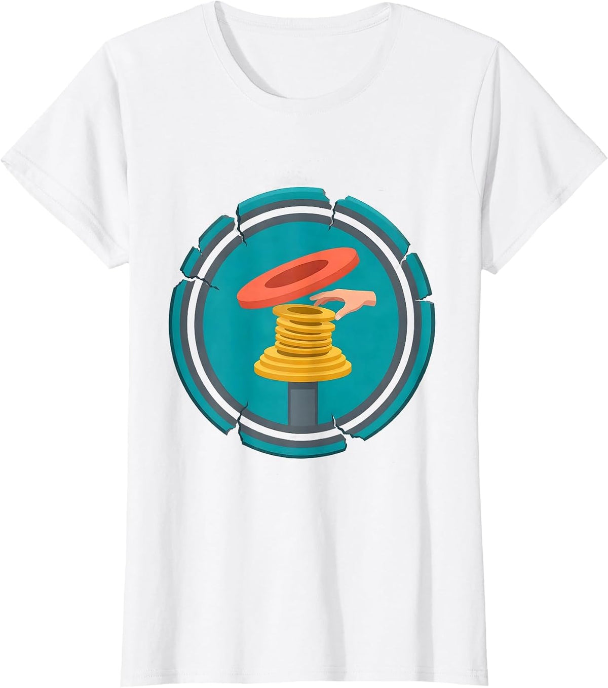 Sealed Badge Occupational Therapy Work Humor T-Shirt - White