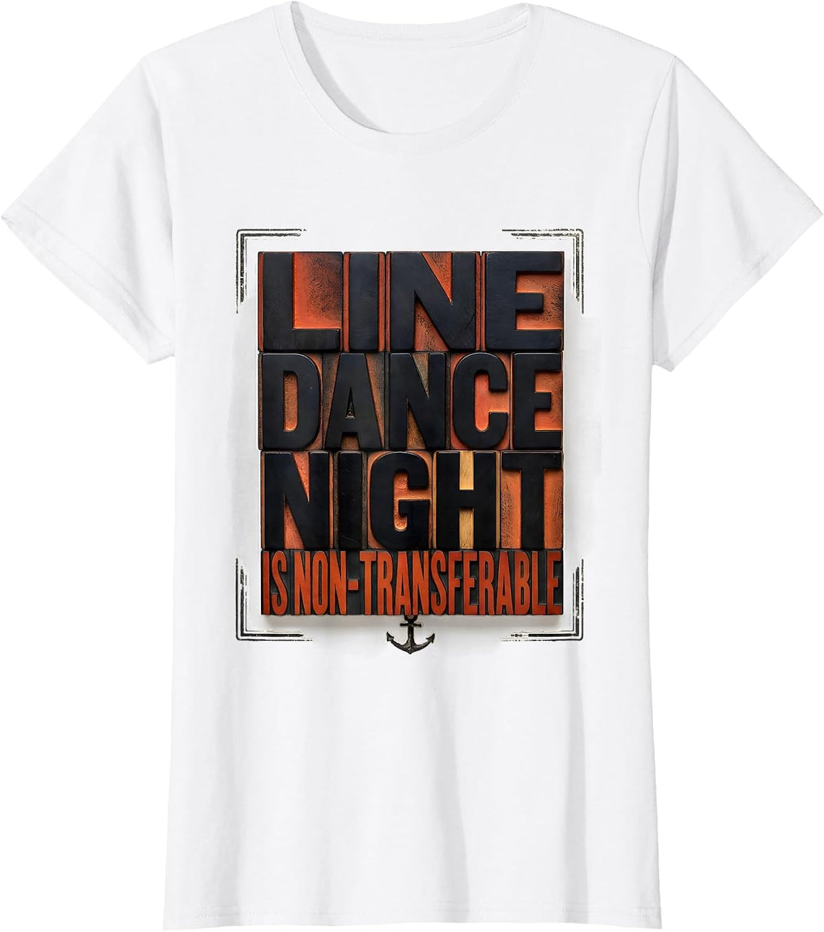 Women's Line Dance Night Is Non-Transferable Funny Line Dancer Gift T-Shirt - White
