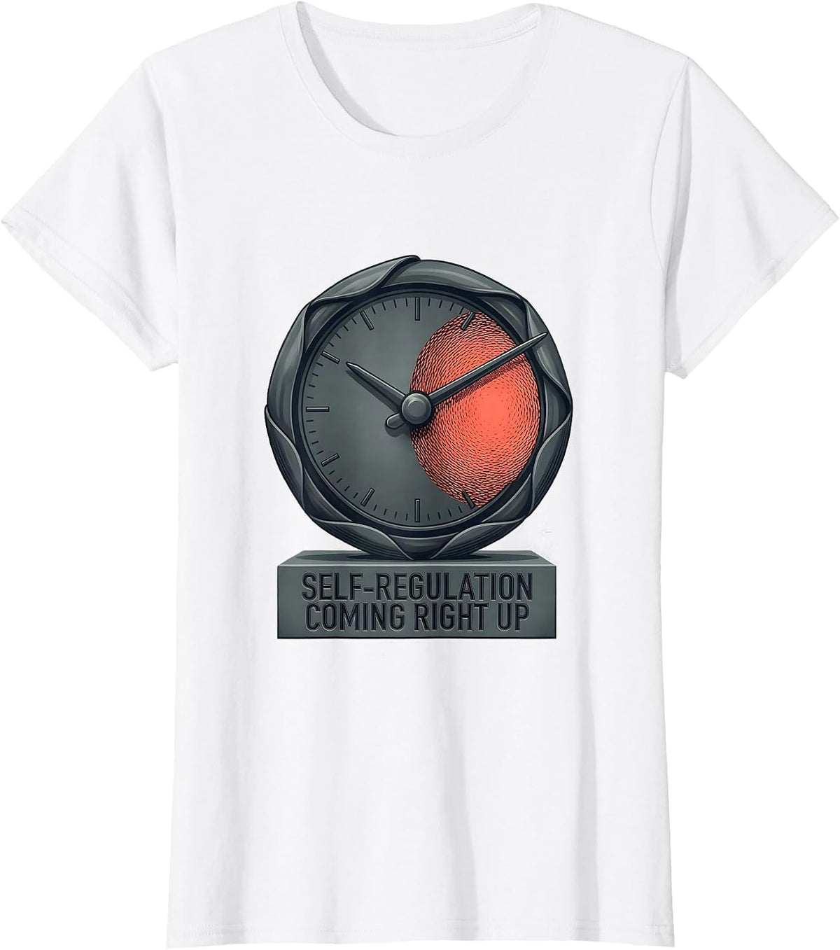 Self-Regulation, Coming Right Up Occupational Therapy T-Shirt - White