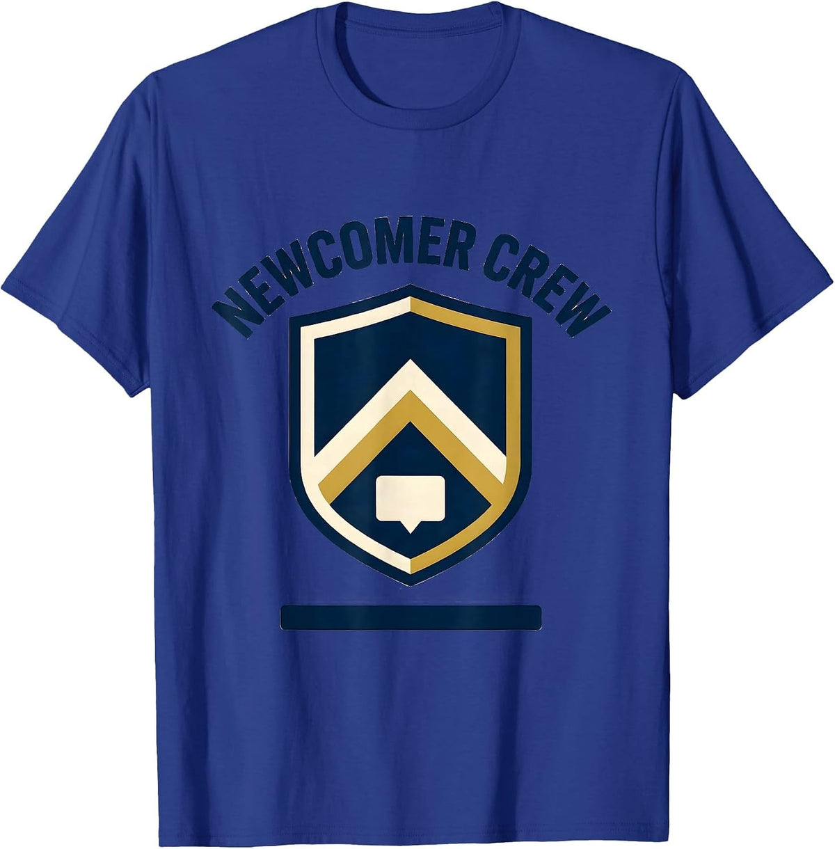 Men's Newcomer Crew ESL Teacher Multilingual Squad English T-Shirt - Royal Blue