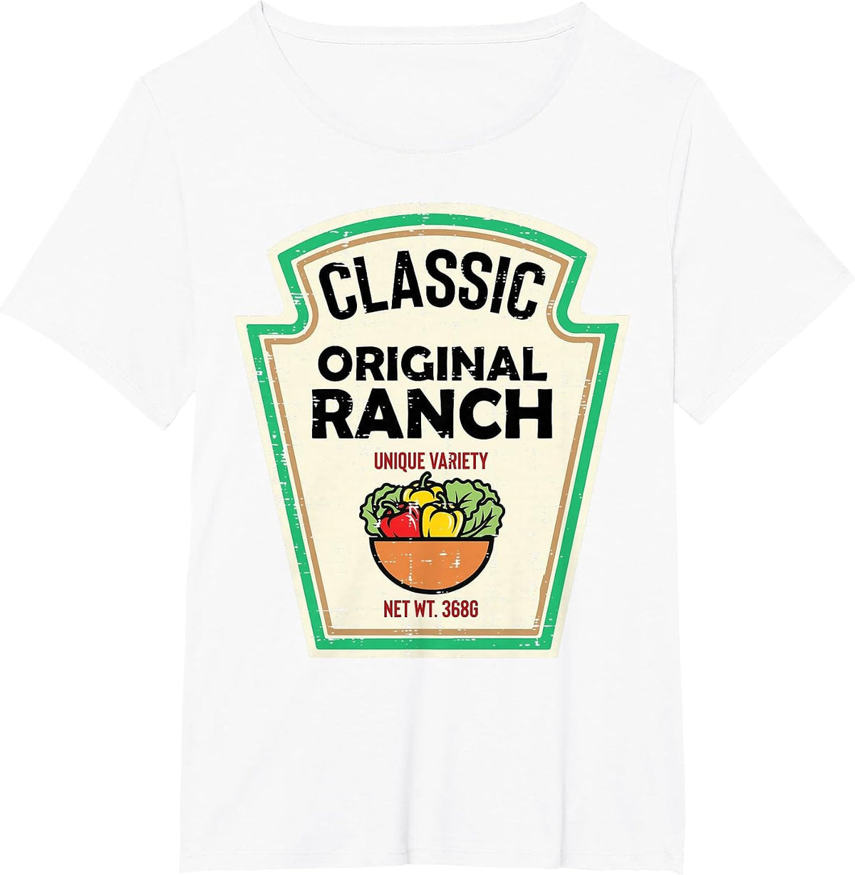 Halloween Original Ranch Food Matching Costume Men Women Kid T-Shirt - White