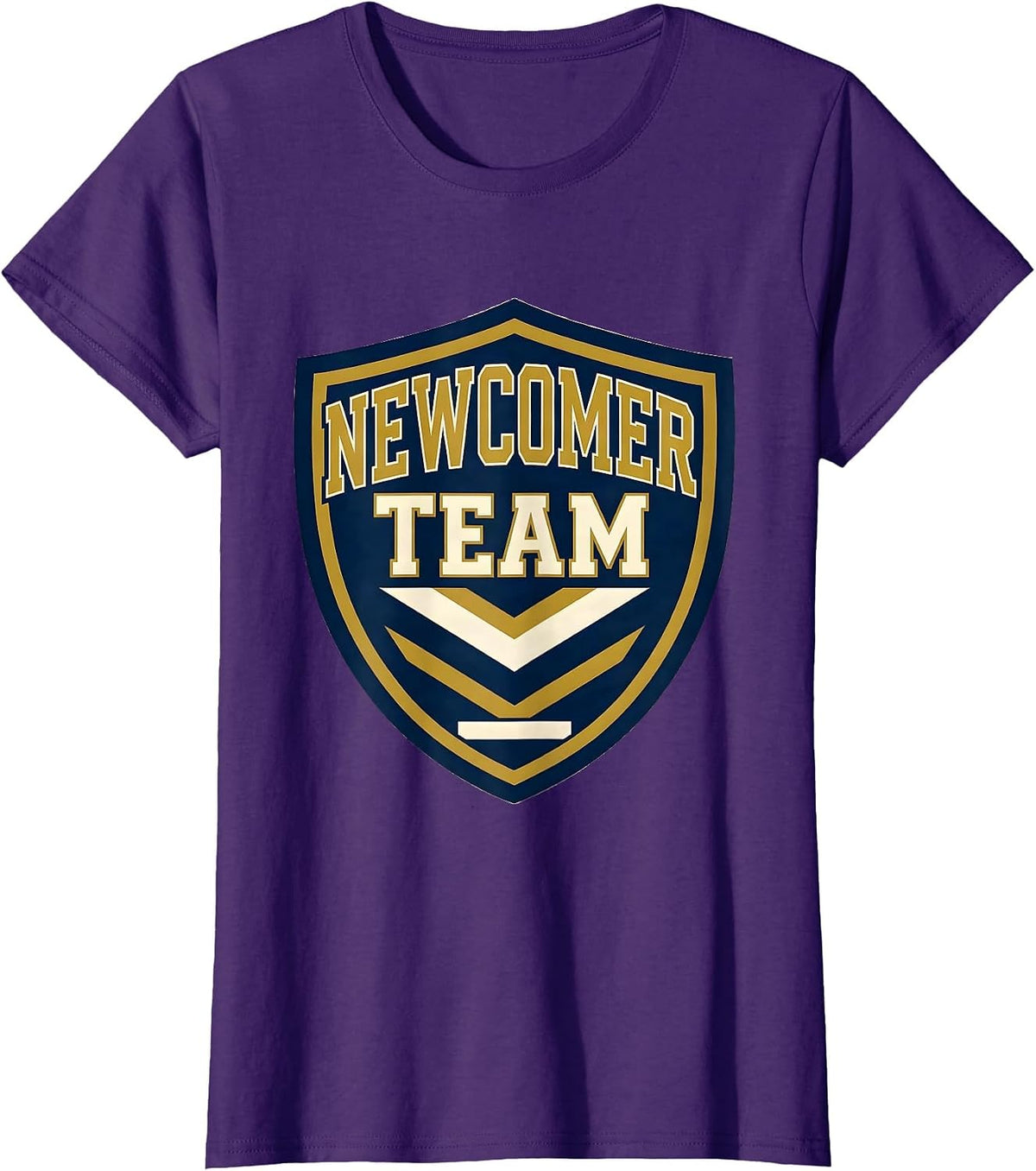 Women's Newcomer Team ESL Teacher Squad English Language Development T-Shirt - Purple