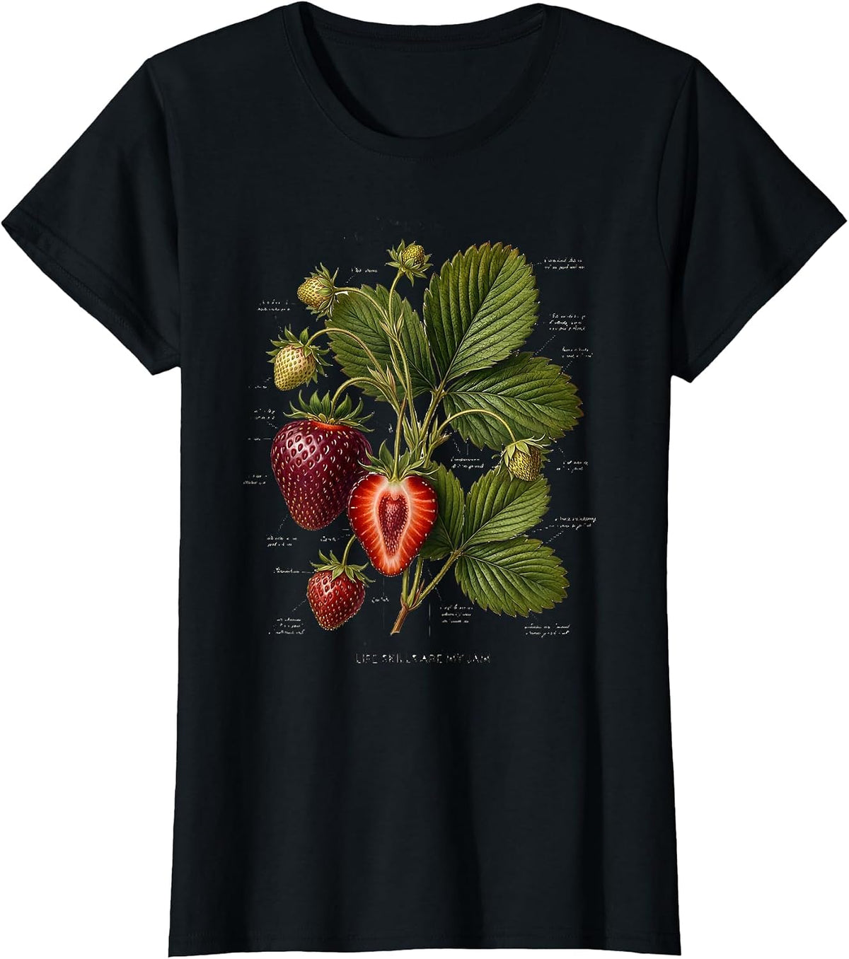 Life Skills Are My Jam Occupational Therapy Design T-Shirt - Black