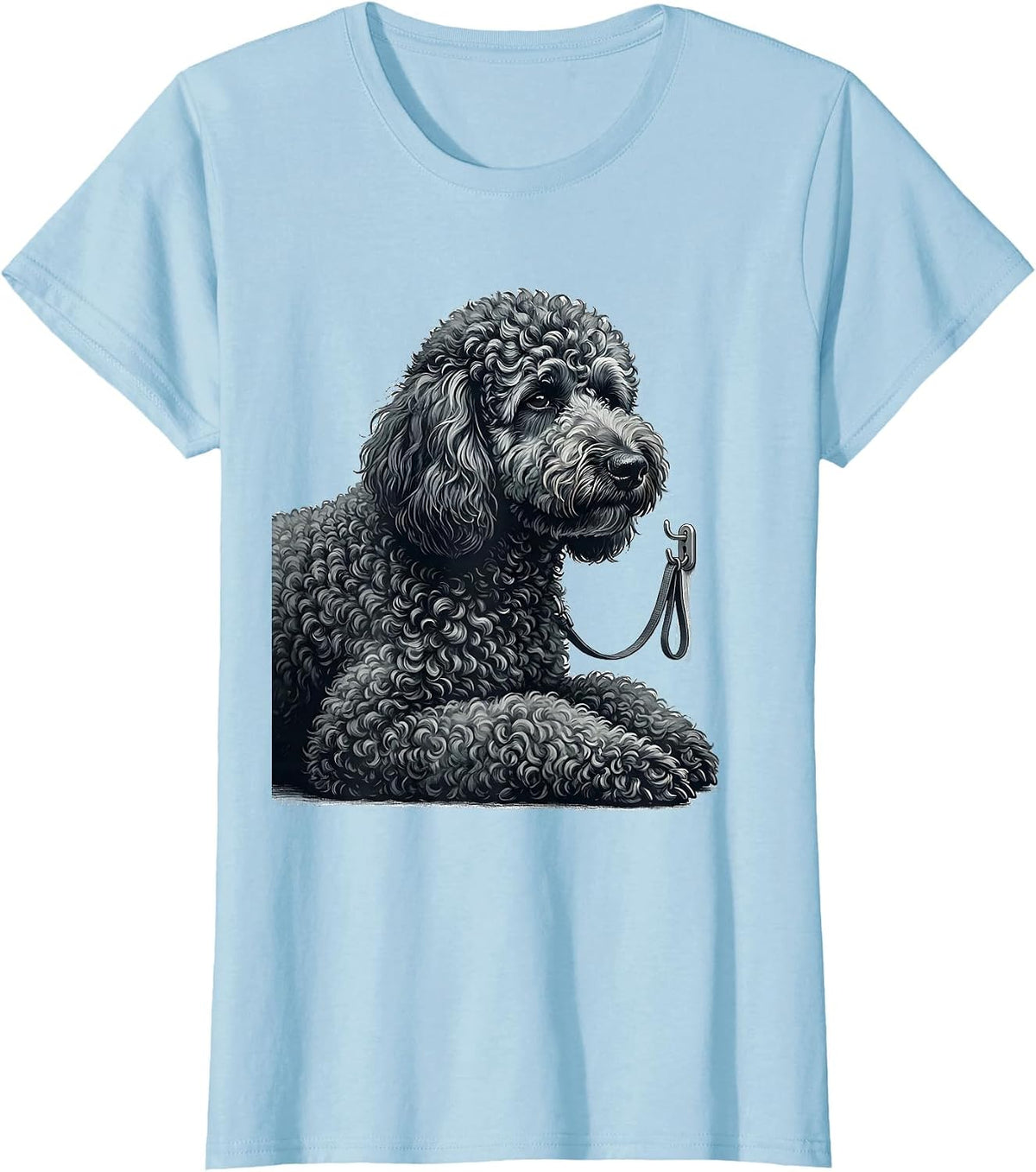 Labradoodle Doodle Dog Humor Breed Owner T-Shirt - Baby Blue
