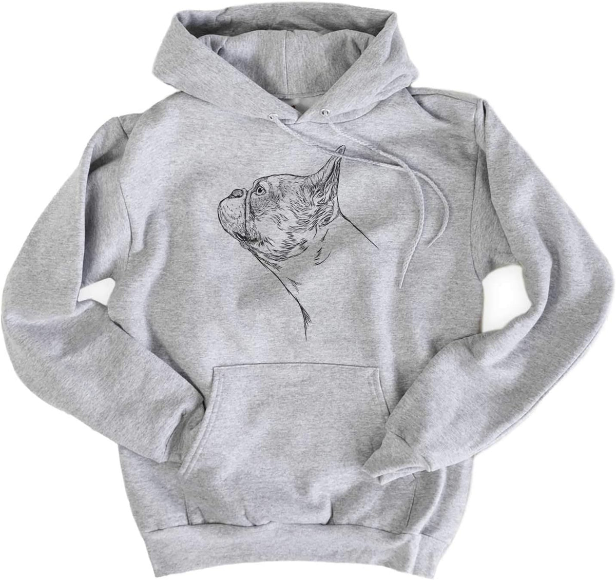 Inkopious French Bulldog Profile Triblend T-Shirt - Unisex Pullover Hoodie Sweatshirt