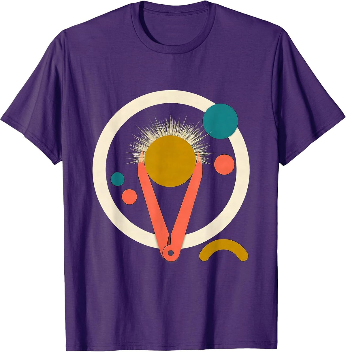 Occupational Therapy Fine Motor Tweezers Pom-Pom T-Shirt - Purple