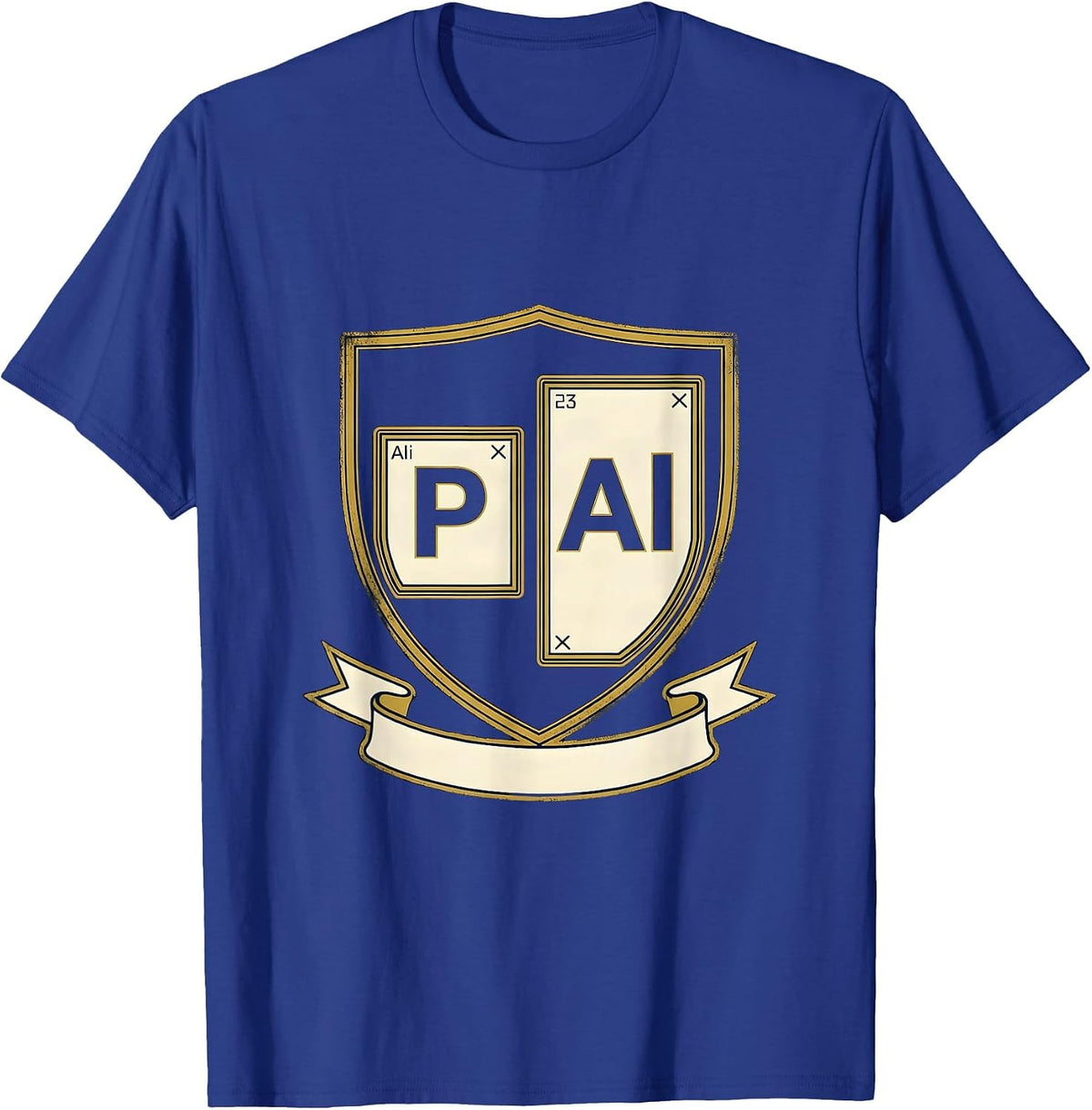 PAl Funny Science Nerd Periodic Table Element Pun T-Shirt - Royal Blue