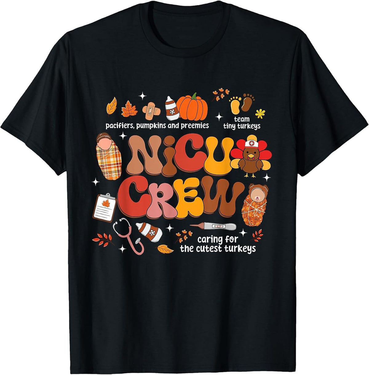 Thanksgiving T-Shirt - Black