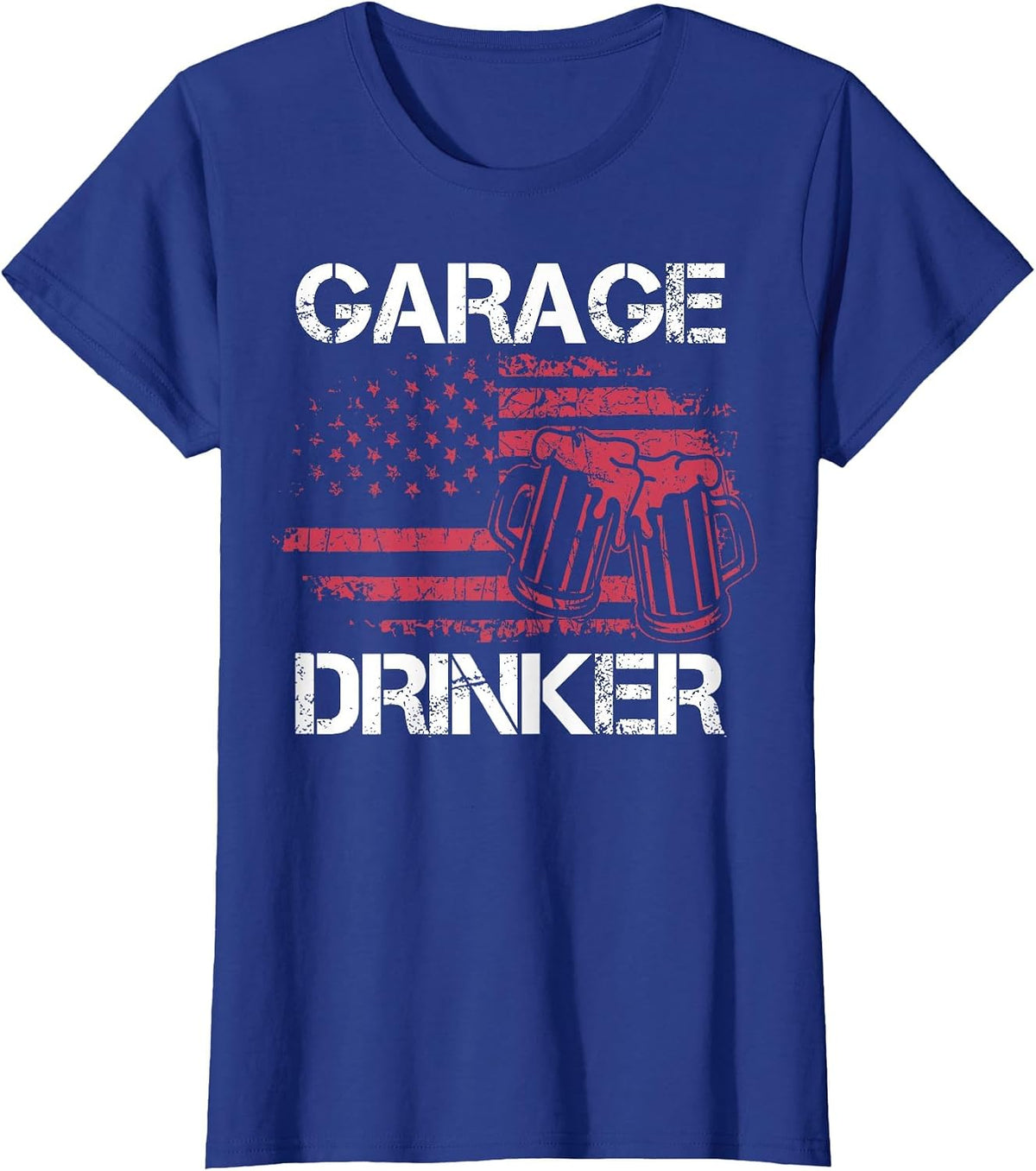 Brewery Lovers Garage Drinker Beer Drinkers Beer Lovers T-Shirt - Royal Blue