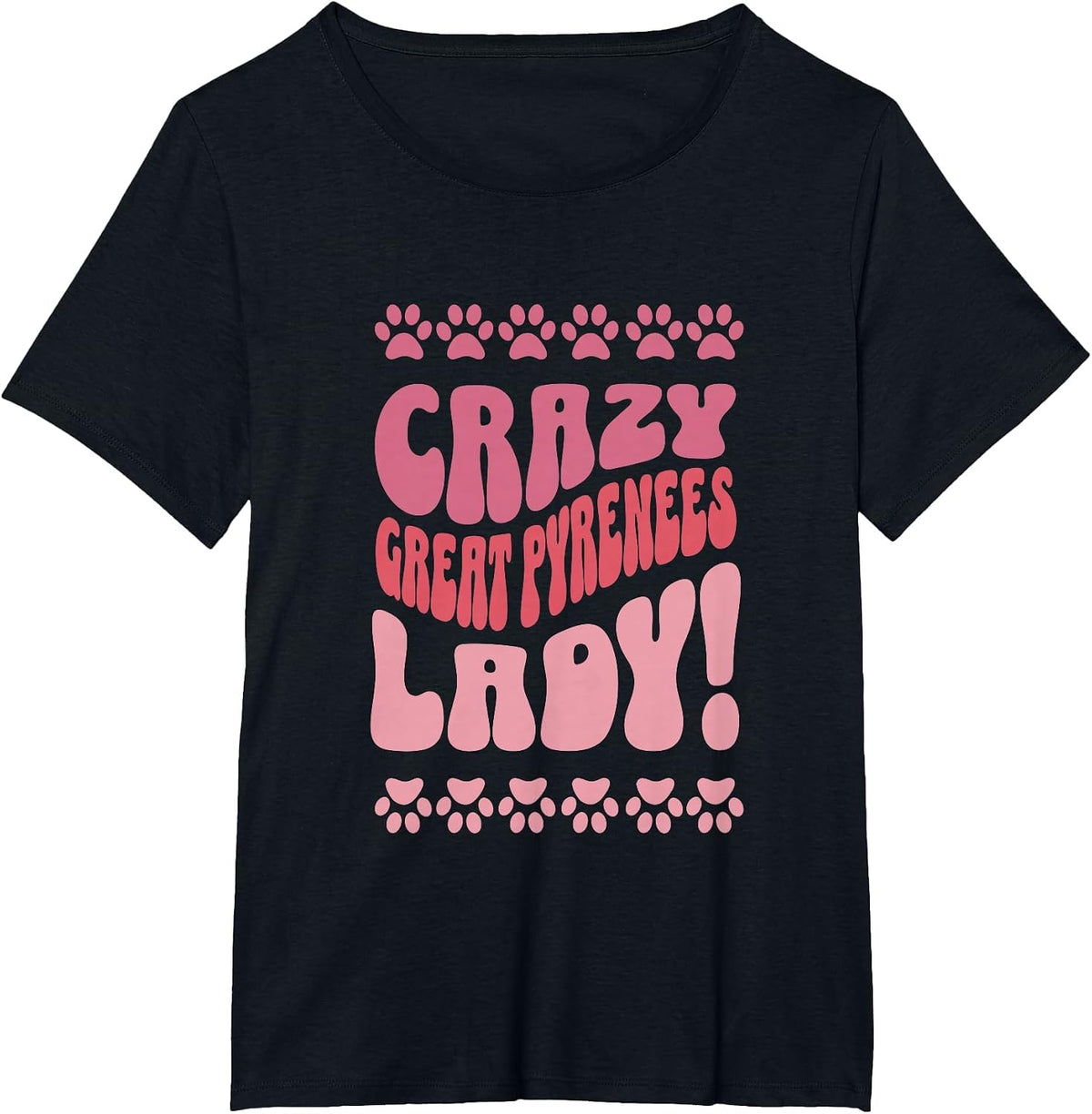 Crazy Boston Terrier Lady Design for Dog Lovers T-Shirt - Black