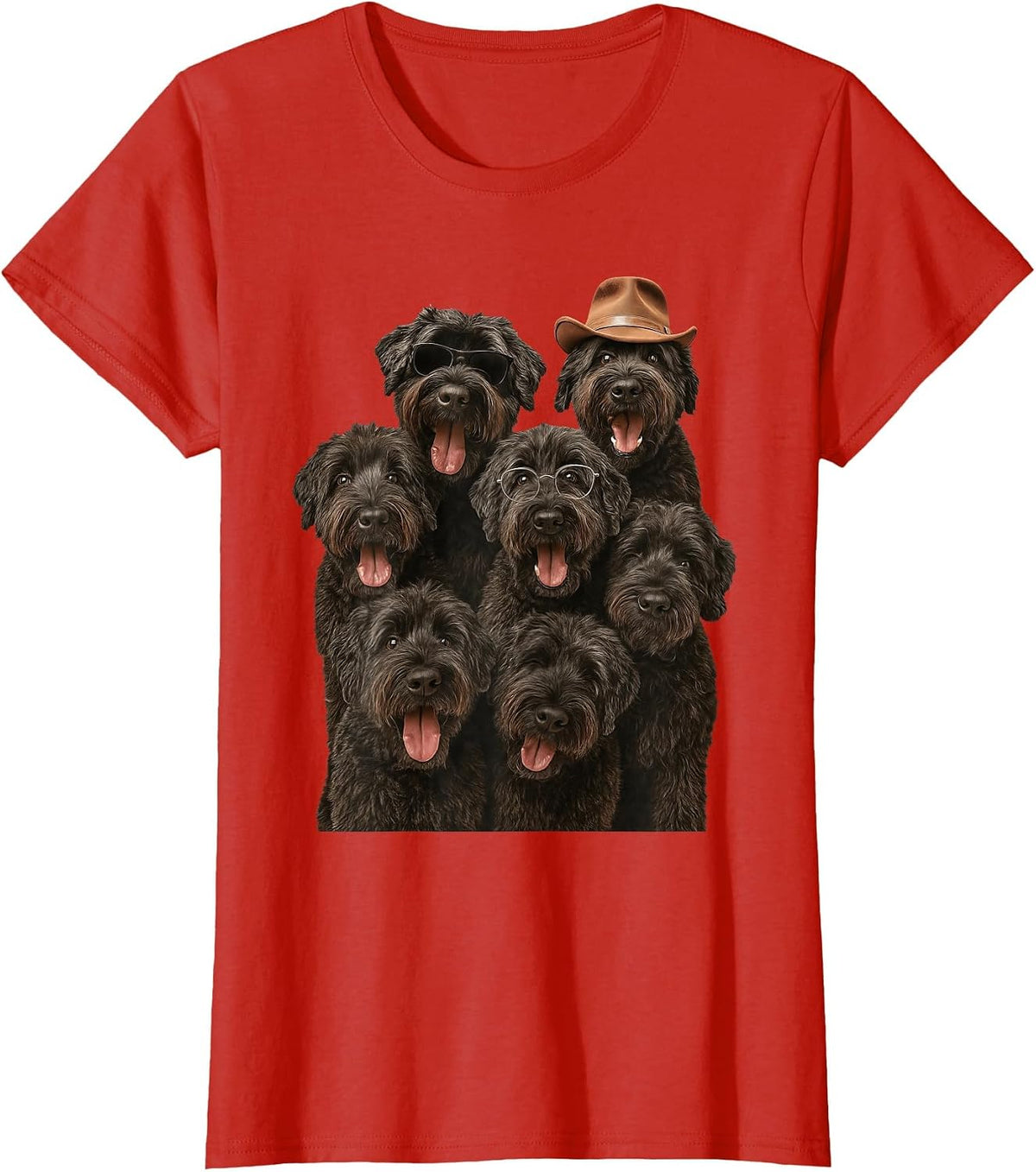 Bouvier des Flandres T-Shirt - Red
