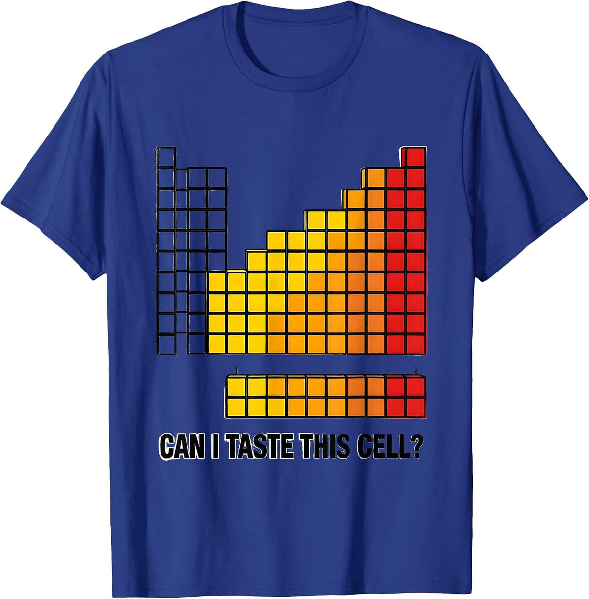 Can I Taste This Cell Funny Periodic Table Science Teacher T-Shirt - Royal Blue