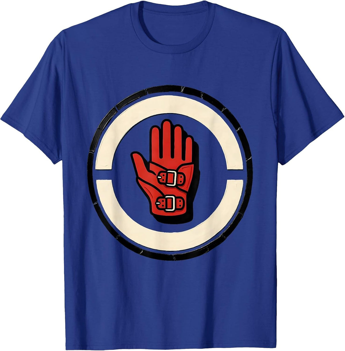 Sealed Wrist Splint Occupational Therapy Badge OT Humor T-Shirt - Royal Blue