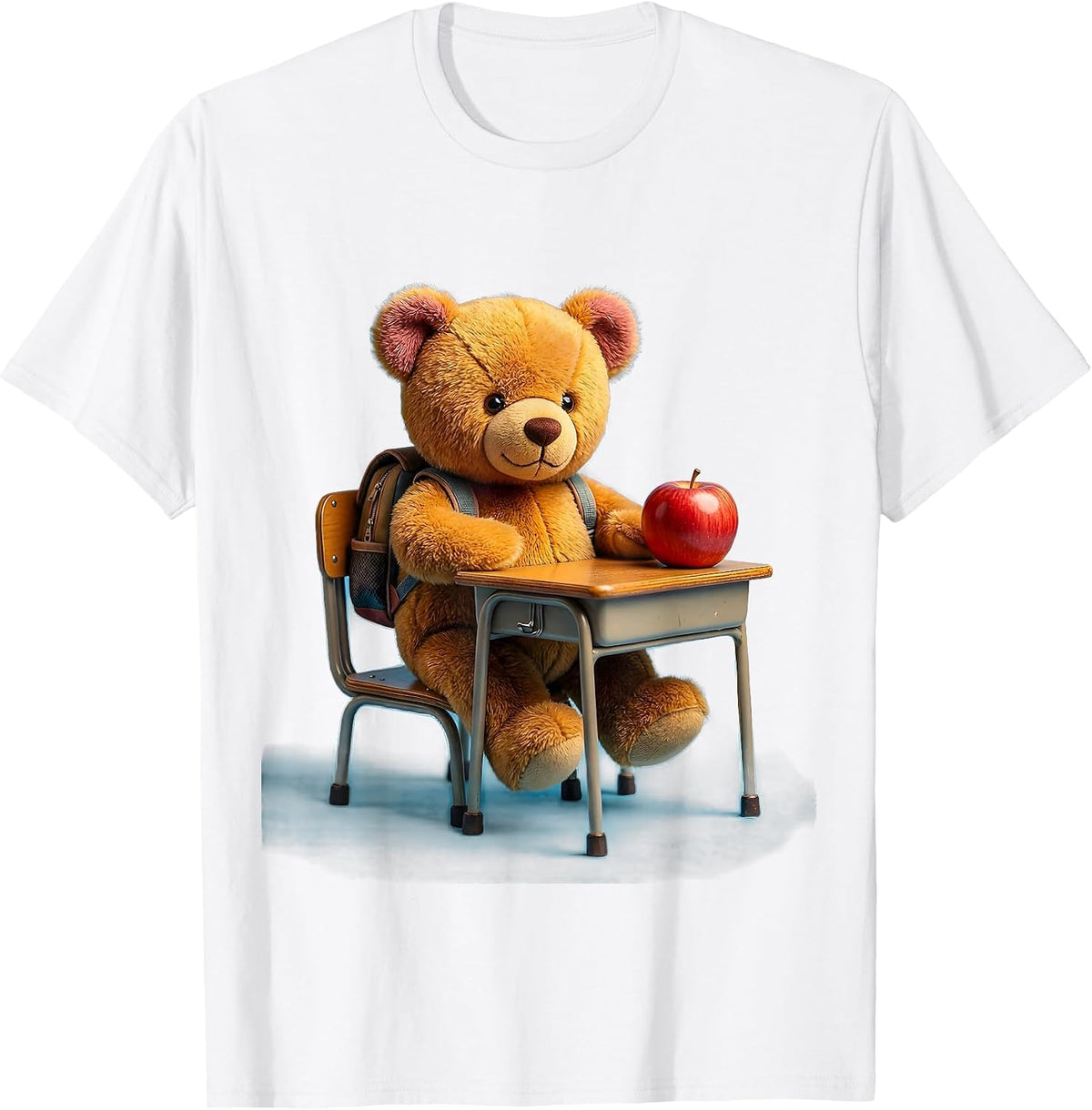 Men's Cute Teddy Bear Teacher Prek Classroom Gift T-Shirt - White