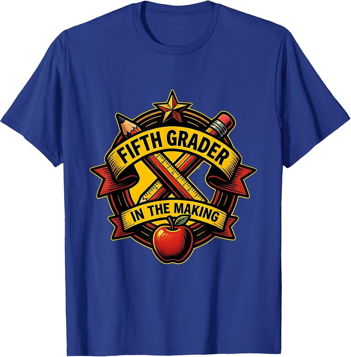 Fifth Grader In The Making 5th Grade Design T-Shirt - Royal Blue