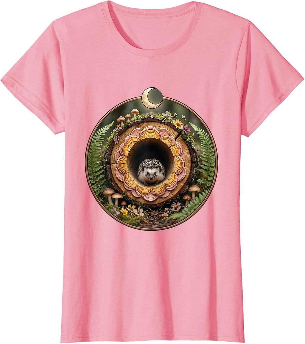 Women's Occupational Therapy Crawling Tunnel Graphic T-Shirt - Pink