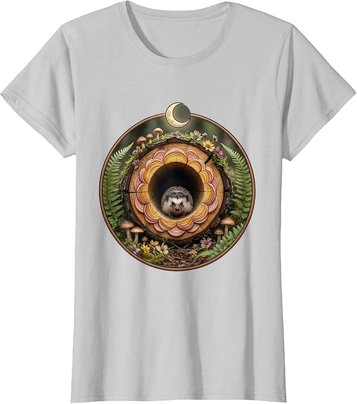 Women's Occupational Therapy Crawling Tunnel Graphic T-Shirt - Silver Grey