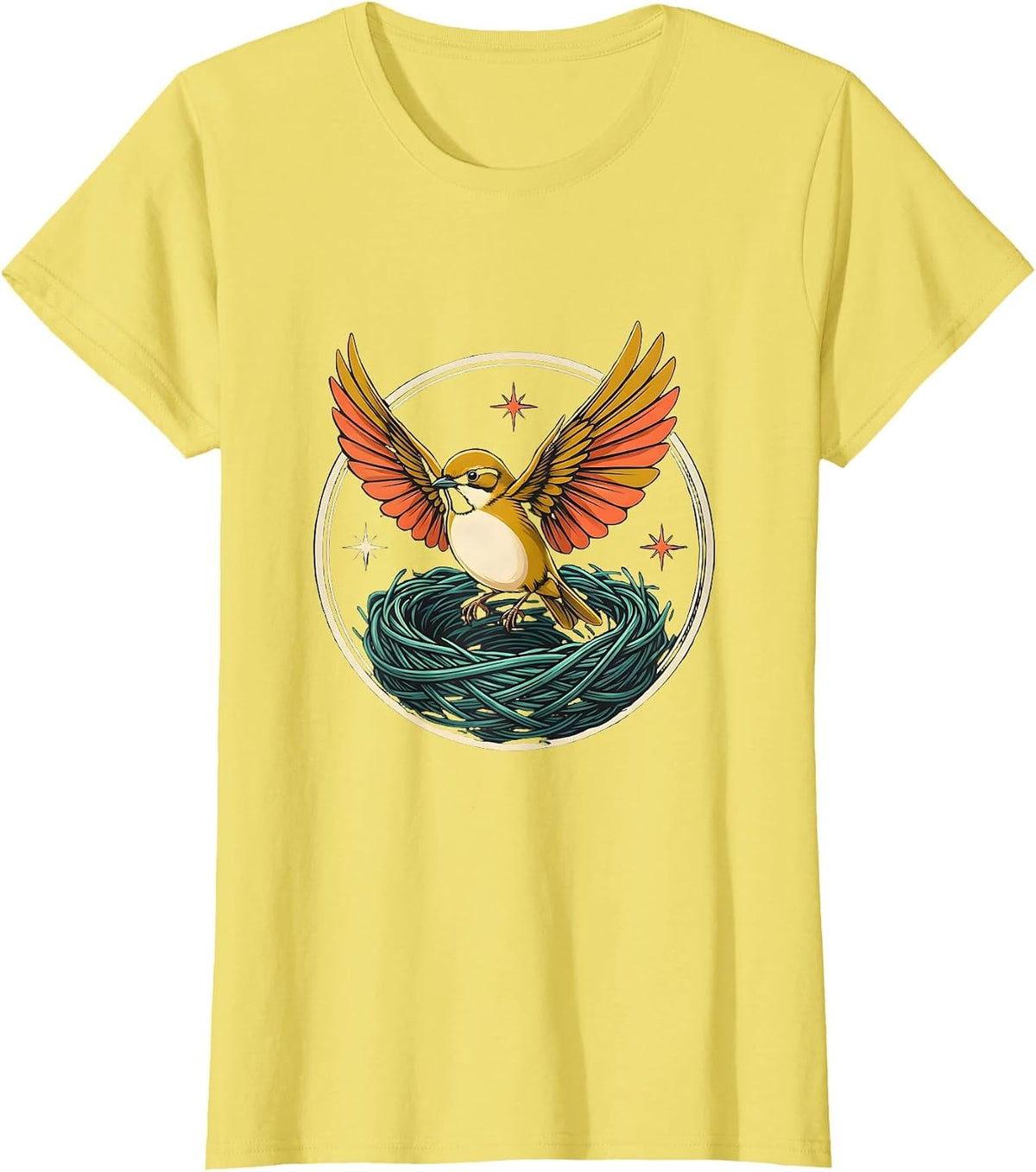 Occupational Therapy Bird Learning To Fly OT Gift T-Shirt - Lemon Yellow