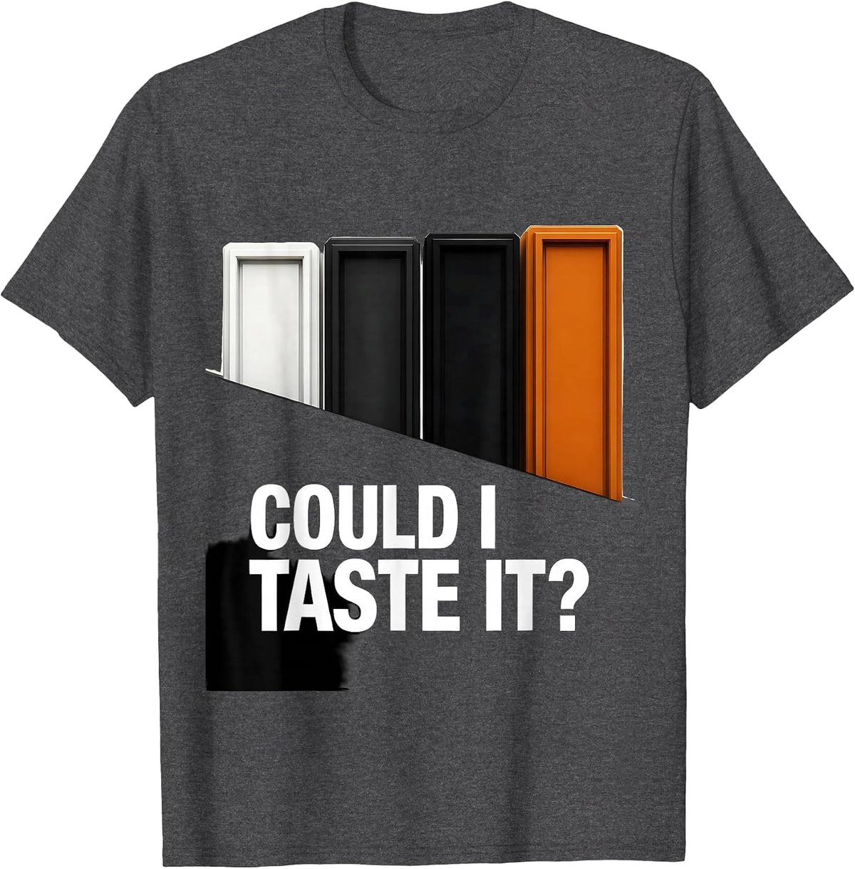 Could I Taste It Brutalist Periodic Table Science Teacher T-Shirt - Dark Heather Grey