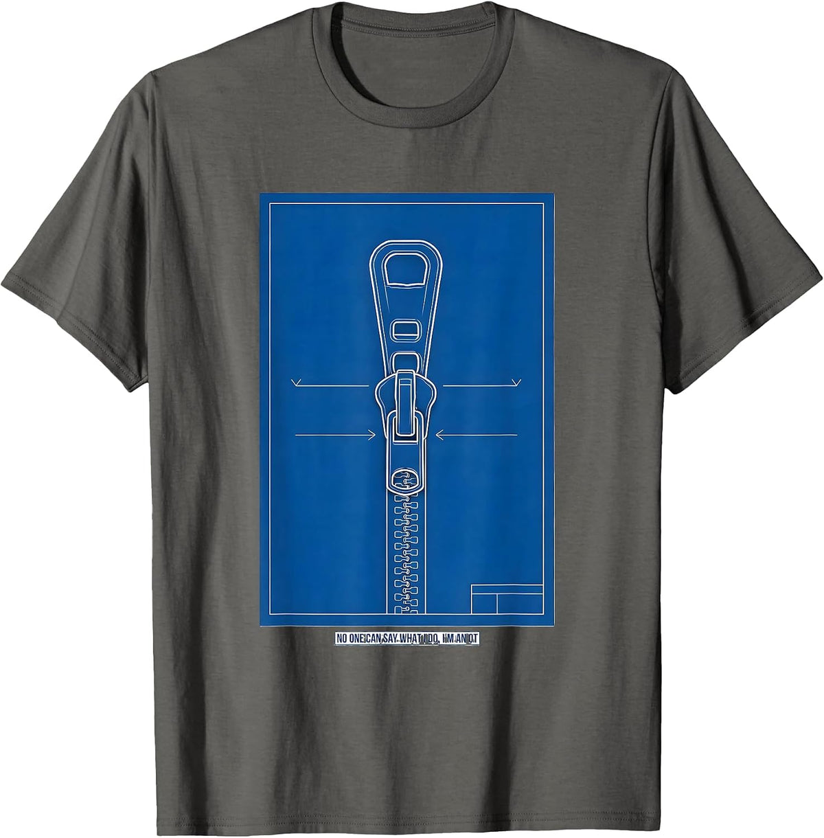 Men's No One Can Say What I Do, I'm An OT Occupational Therapy T-Shirt - Asphalt Grey