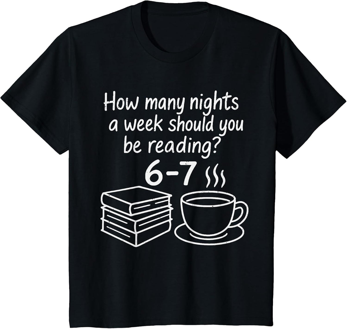 Reading 67 Six Seven English Teacher Book Lover Librarian T-Shirt - Black