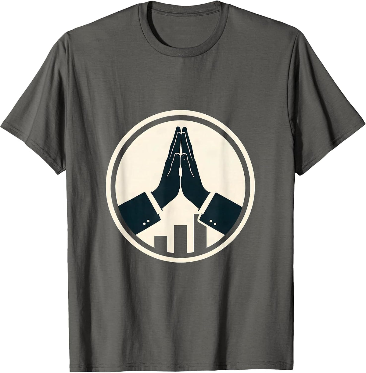 Men's Occupational Therapy High Five Milestone Celebration T-Shirt - Asphalt Grey