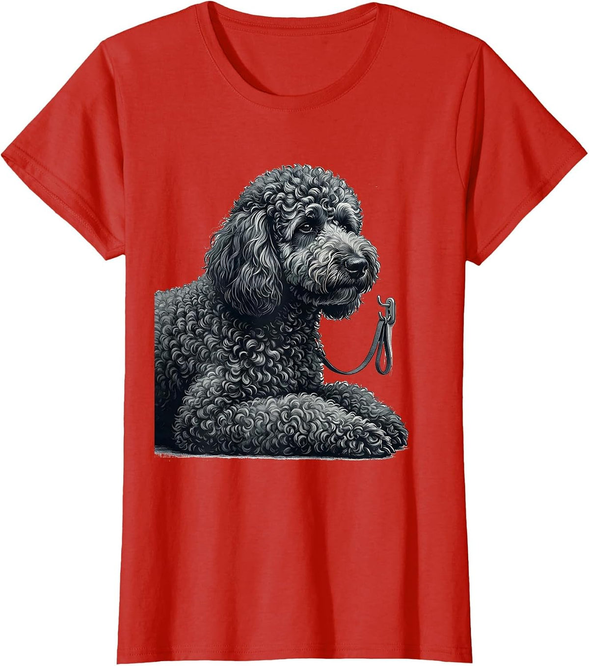 Labradoodle Doodle Dog Humor Breed Owner T-Shirt - Red