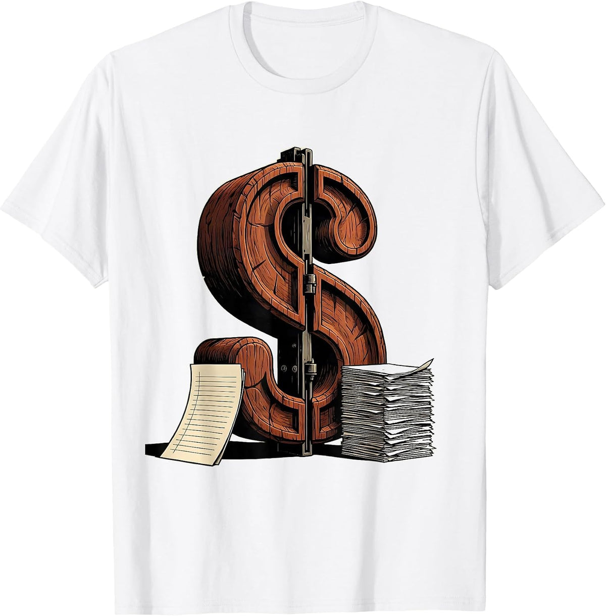 Men's Apostrophe Sorting Gate Grammar Teacher Punctuation Humor T-Shirt - White