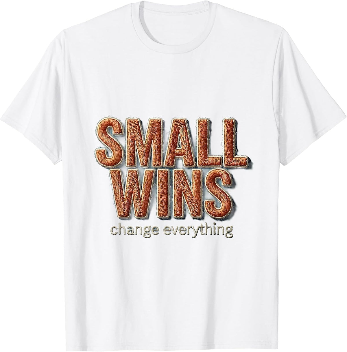 Men's Small Wins Change Everything Occupational Therapy T-Shirt - White