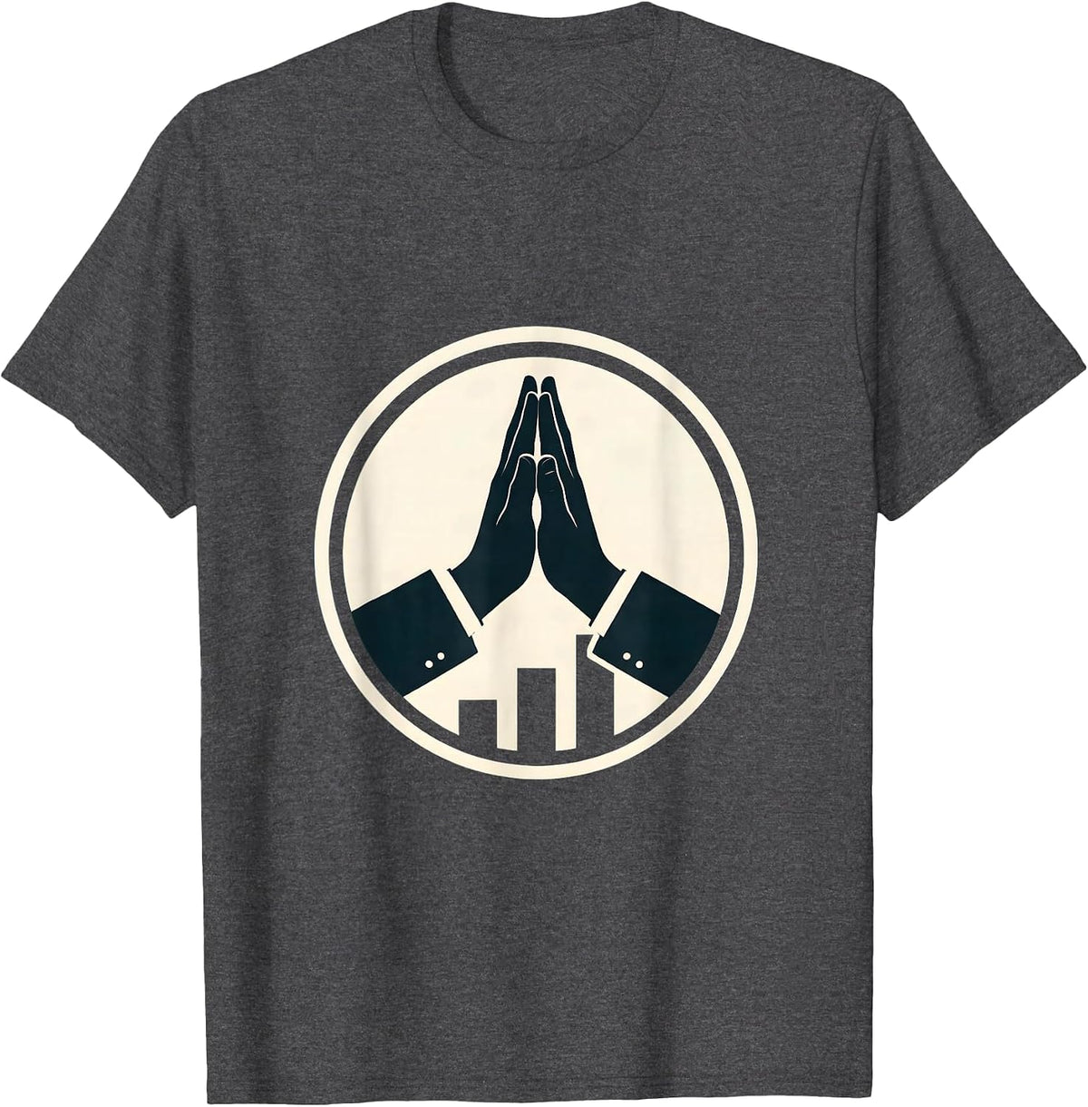 Men's Occupational Therapy High Five Milestone Celebration T-Shirt - Dark Heather Grey