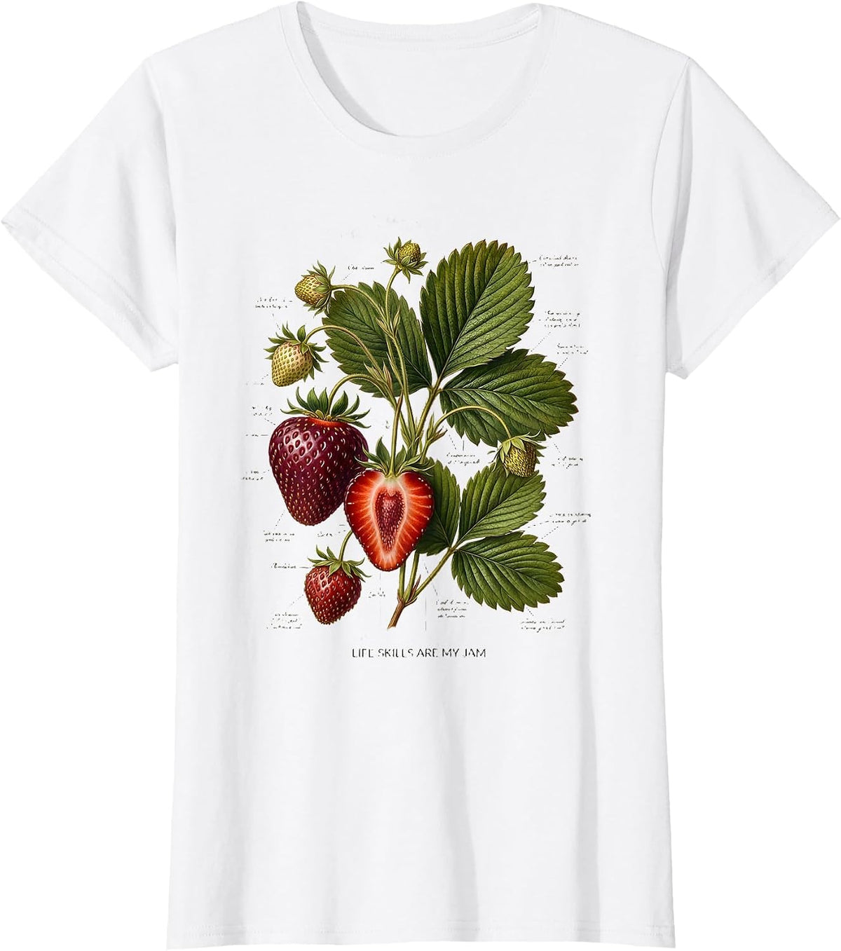 Life Skills Are My Jam Occupational Therapy Design T-Shirt - White