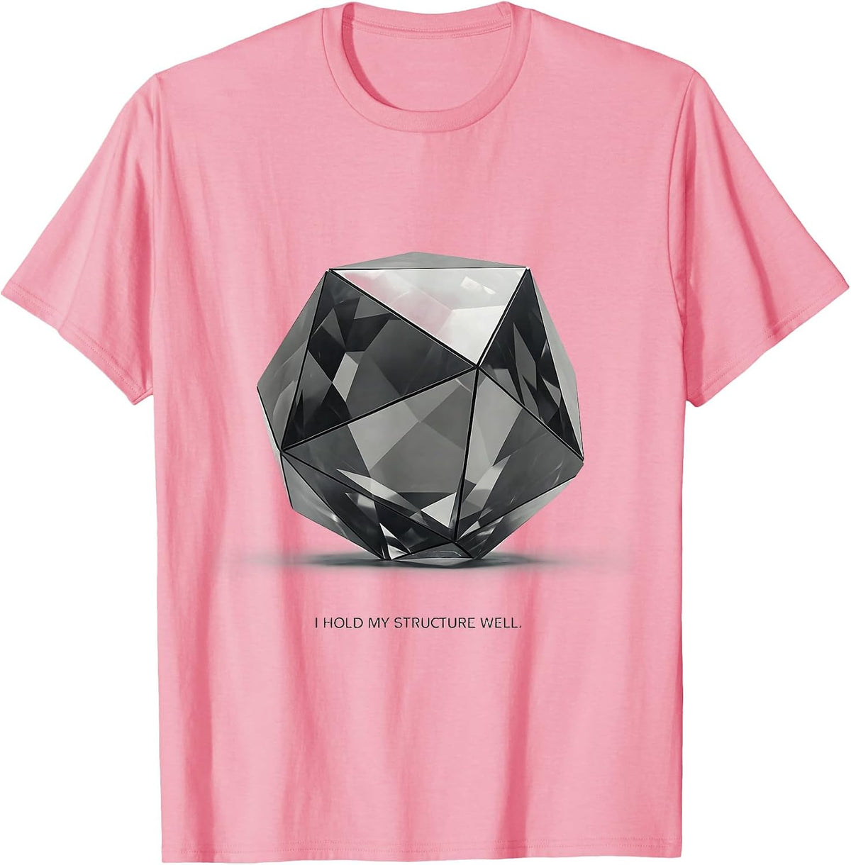 Men's I Hold My Structure Well Funny Science Teacher Gift T-Shirt - Pink