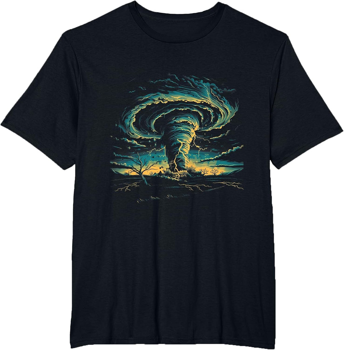 Tornado Chaser Storm Chasing Meteorologist T-Shirt - Black