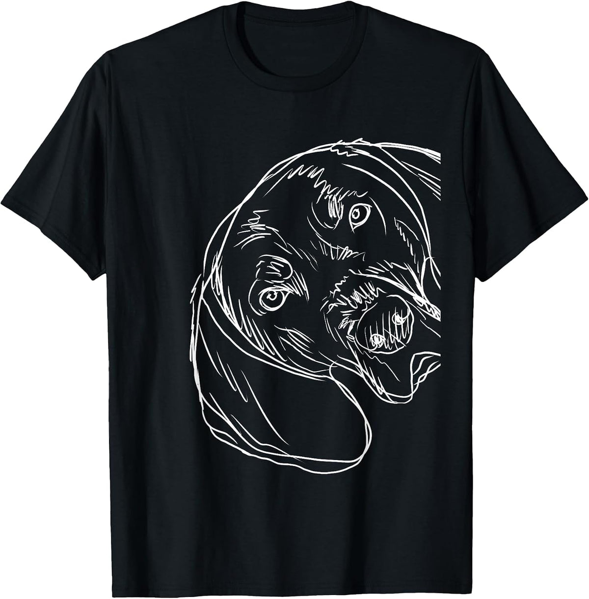 Funy Dog Bluetick Coonhound T-Shirt - Black
