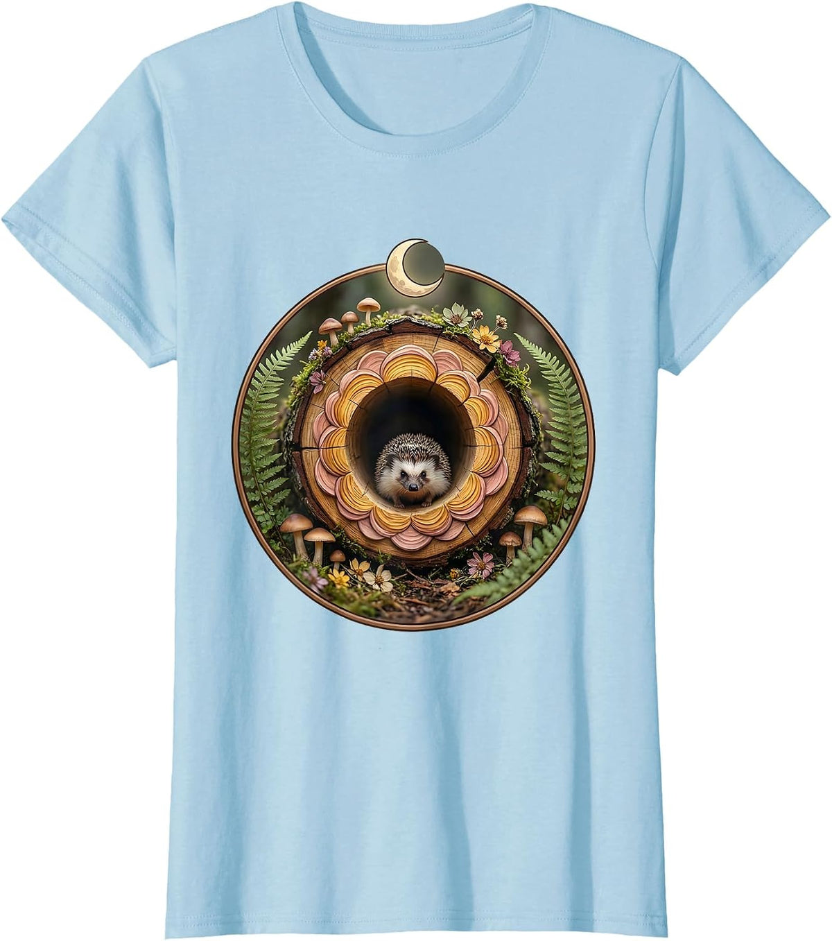 Women's Occupational Therapy Crawling Tunnel Graphic T-Shirt - Baby Blue