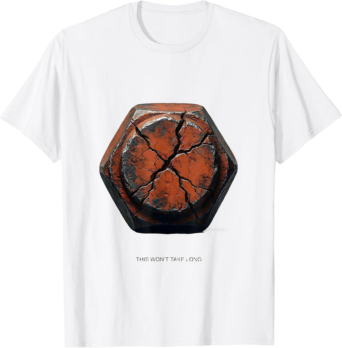 Men's This Won't Take Long Funny Garage Mechanic Dad Car Guy T-Shirt - White