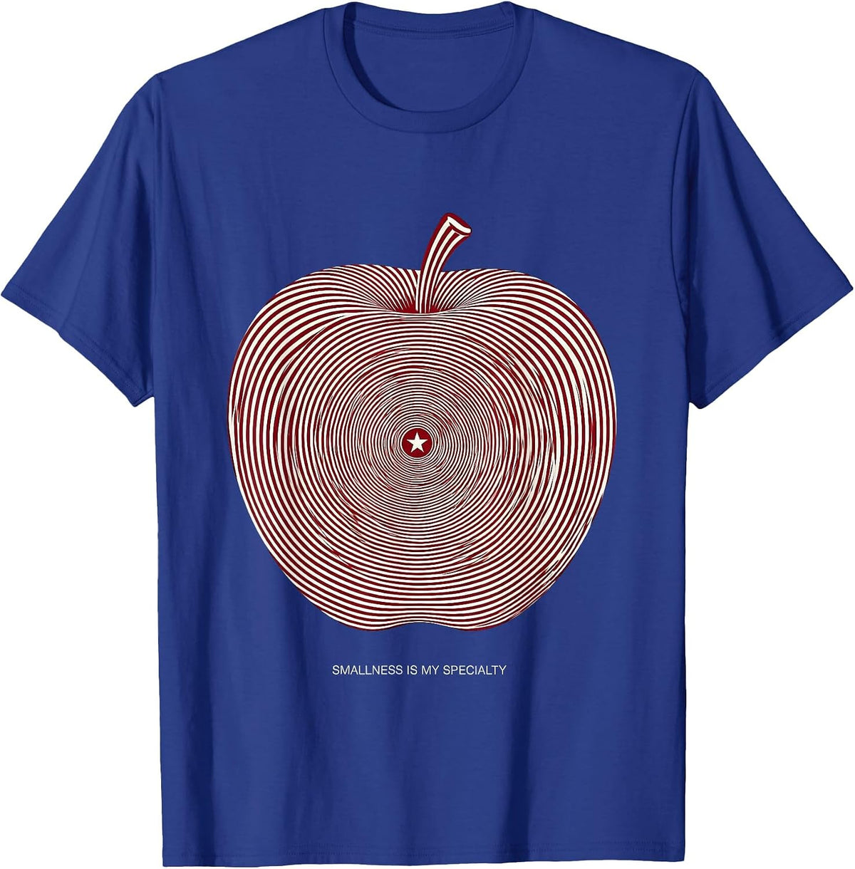 Men's Smallness Is My Specialty Preschool Teacher Design T-Shirt - Royal Blue