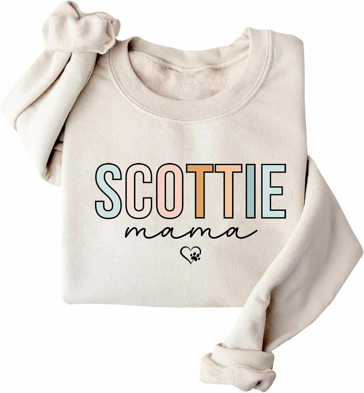 Scottie Mom Sweatshirt Dog Mom Sweatshirt Scottie Sweatshirt Scottish Terrier Sweatshirt - Khika