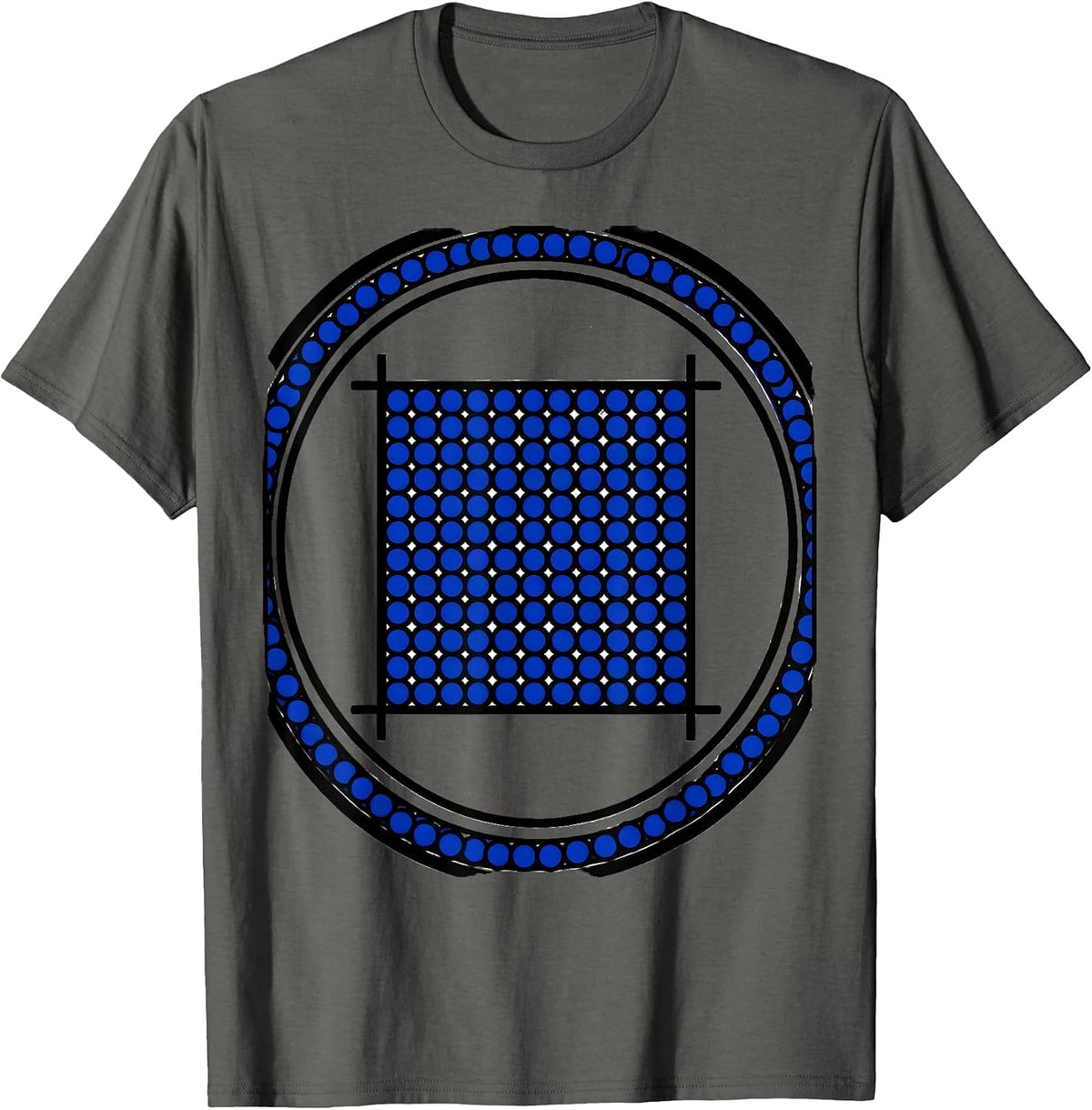 Periodic Cell Structure Science Humor Gift T-Shirt - Asphalt Grey
