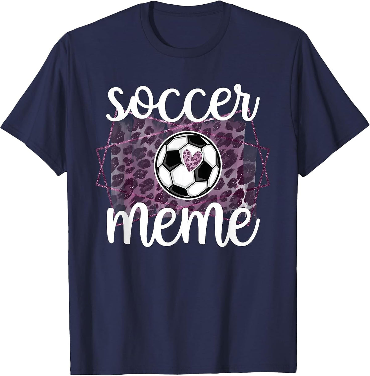 Soccer Meme Grandma Meme of A Soccer Player T-Shirt - Navy Blue