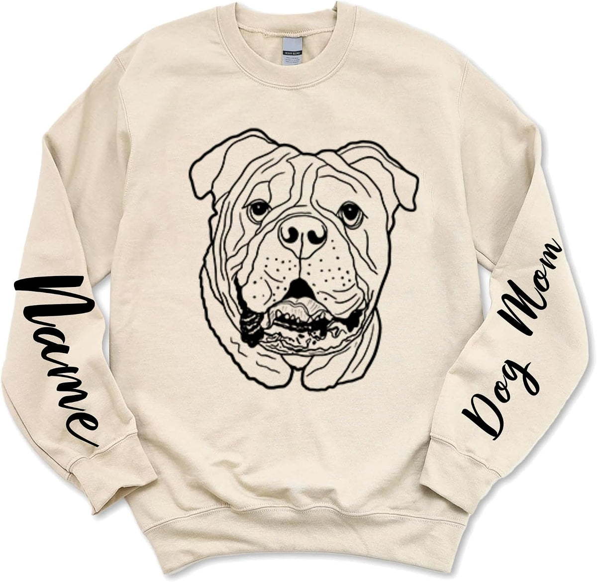 Personalized Pet Lover Gifts, Custom Dogs Breeds Graphic Tee, Pets Lover Gift for Mothers Day, Birthday, Christmas - Bulldog
