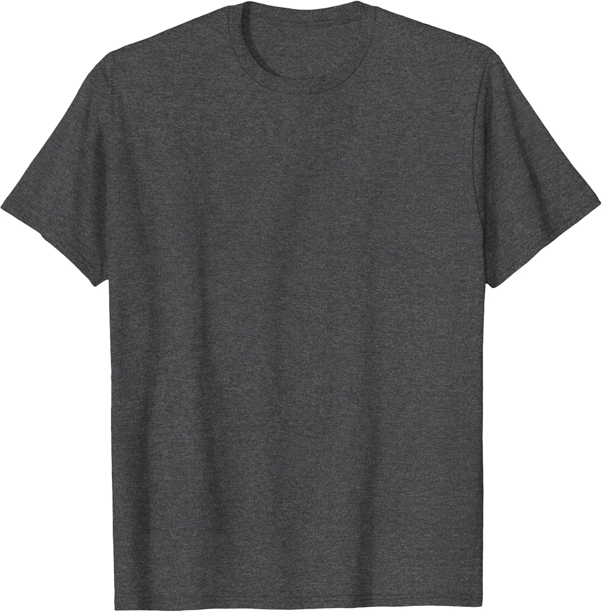 Dinosaur Companion Seated Illustration T-Shirt - Dark Heather Grey