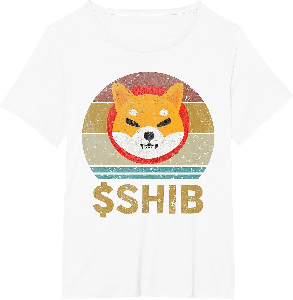Vintage Shibacoin Miner Shiba Inu T-Shirt - White
