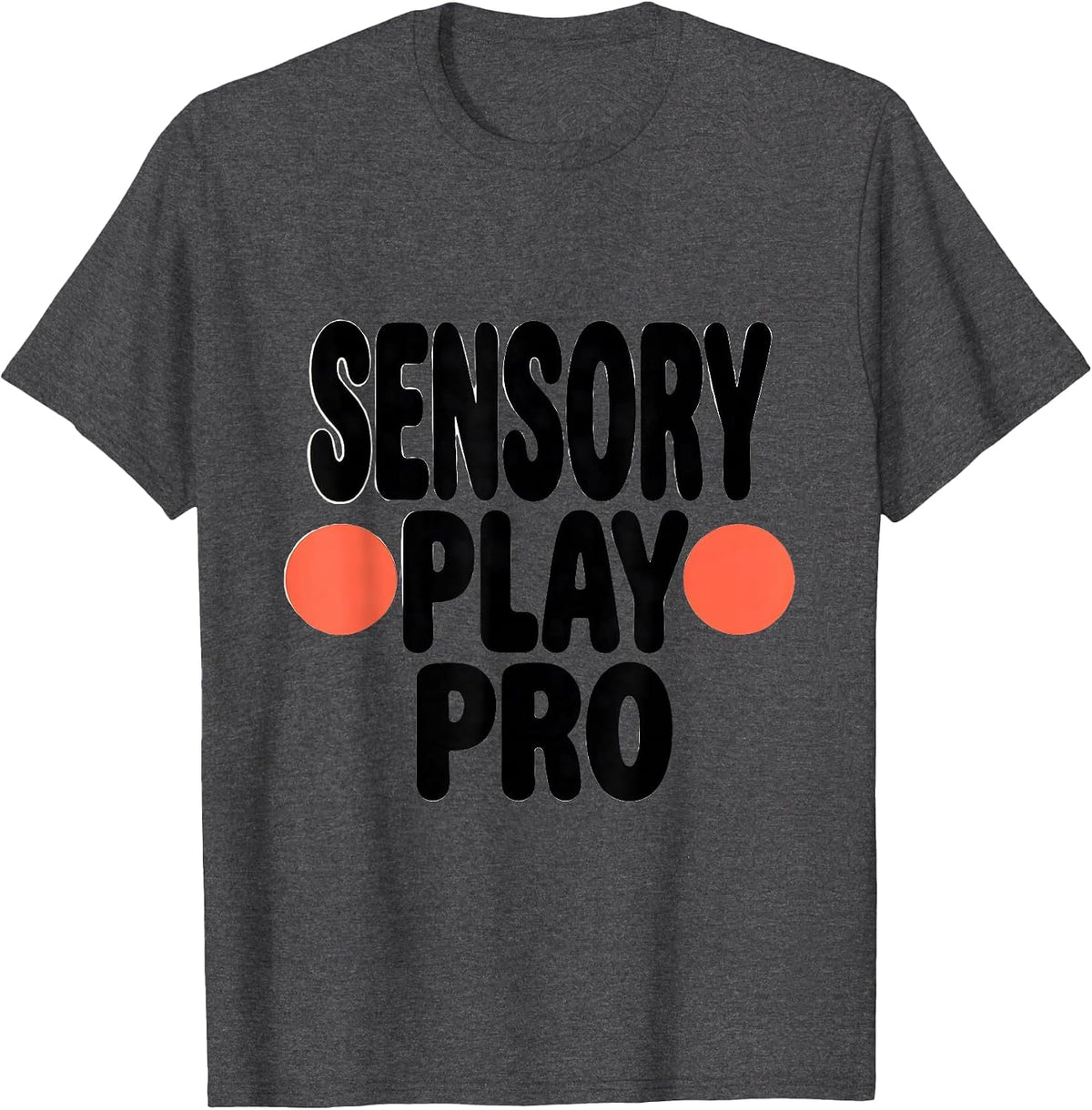 Men's Sensory Play Pro Occupational Therapy OT Student Playful T-Shirt - Dark Heather Grey