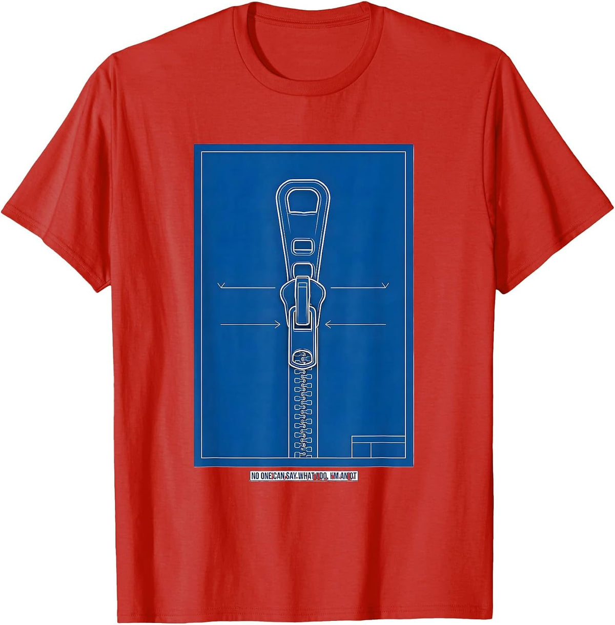 Men's No One Can Say What I Do, I'm An OT Occupational Therapy T-Shirt - Red