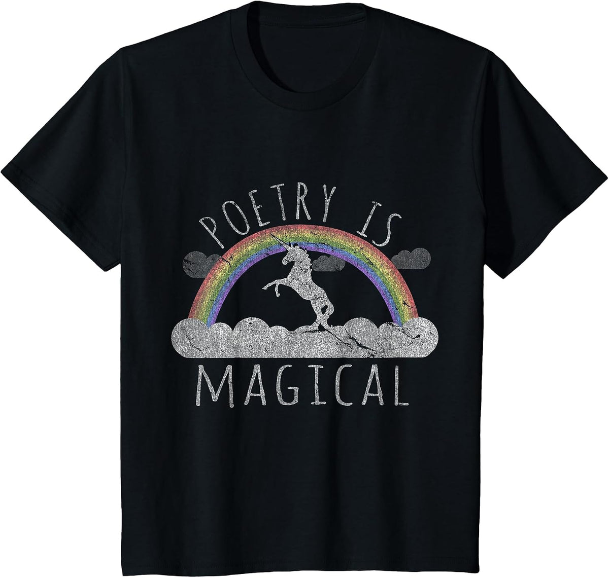 Poetry is Magical T-Shirt - Black