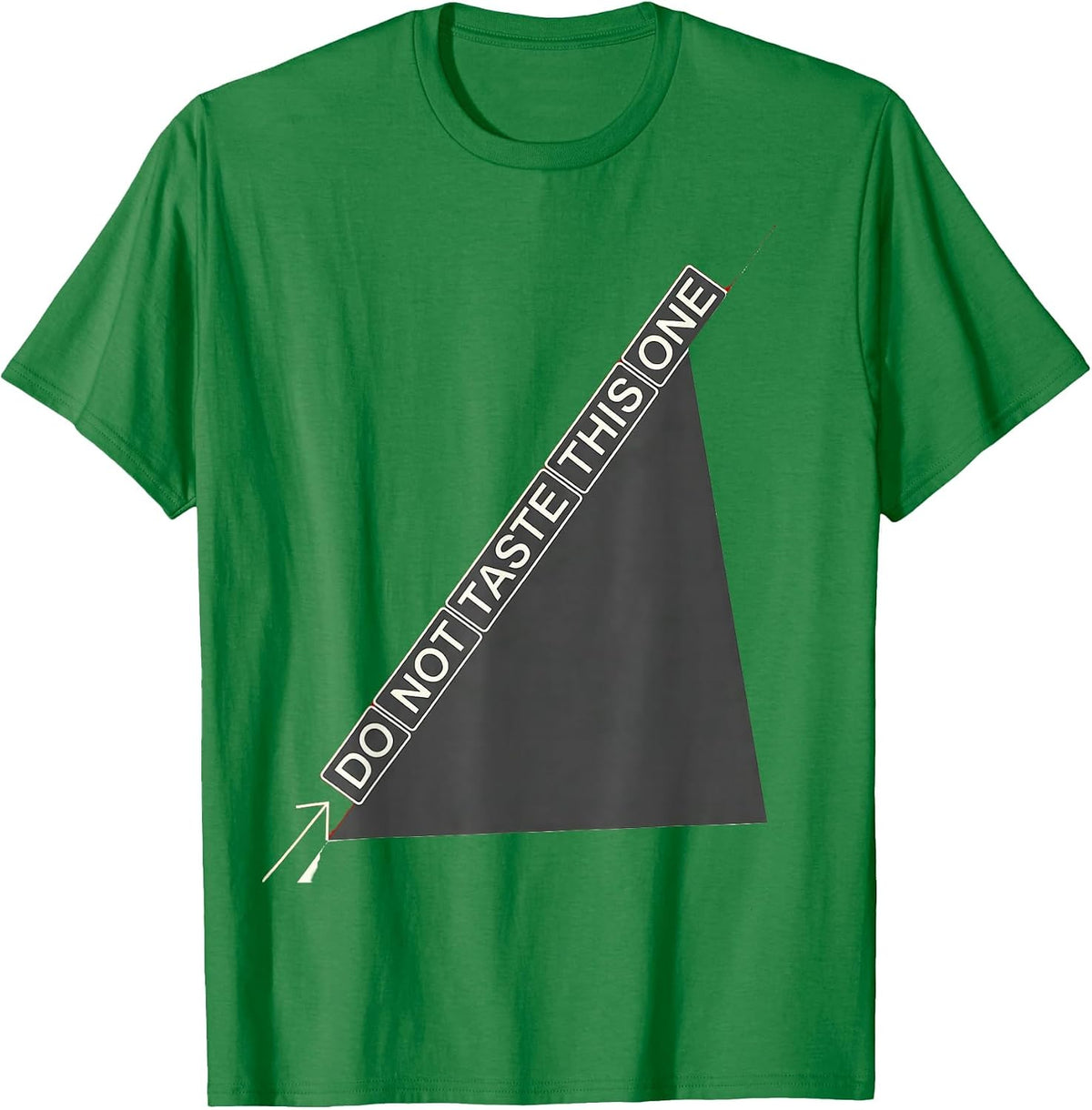 Men's Do Not Taste This One Funny Periodic Table Science Teacher T-Shirt - Kelly Green