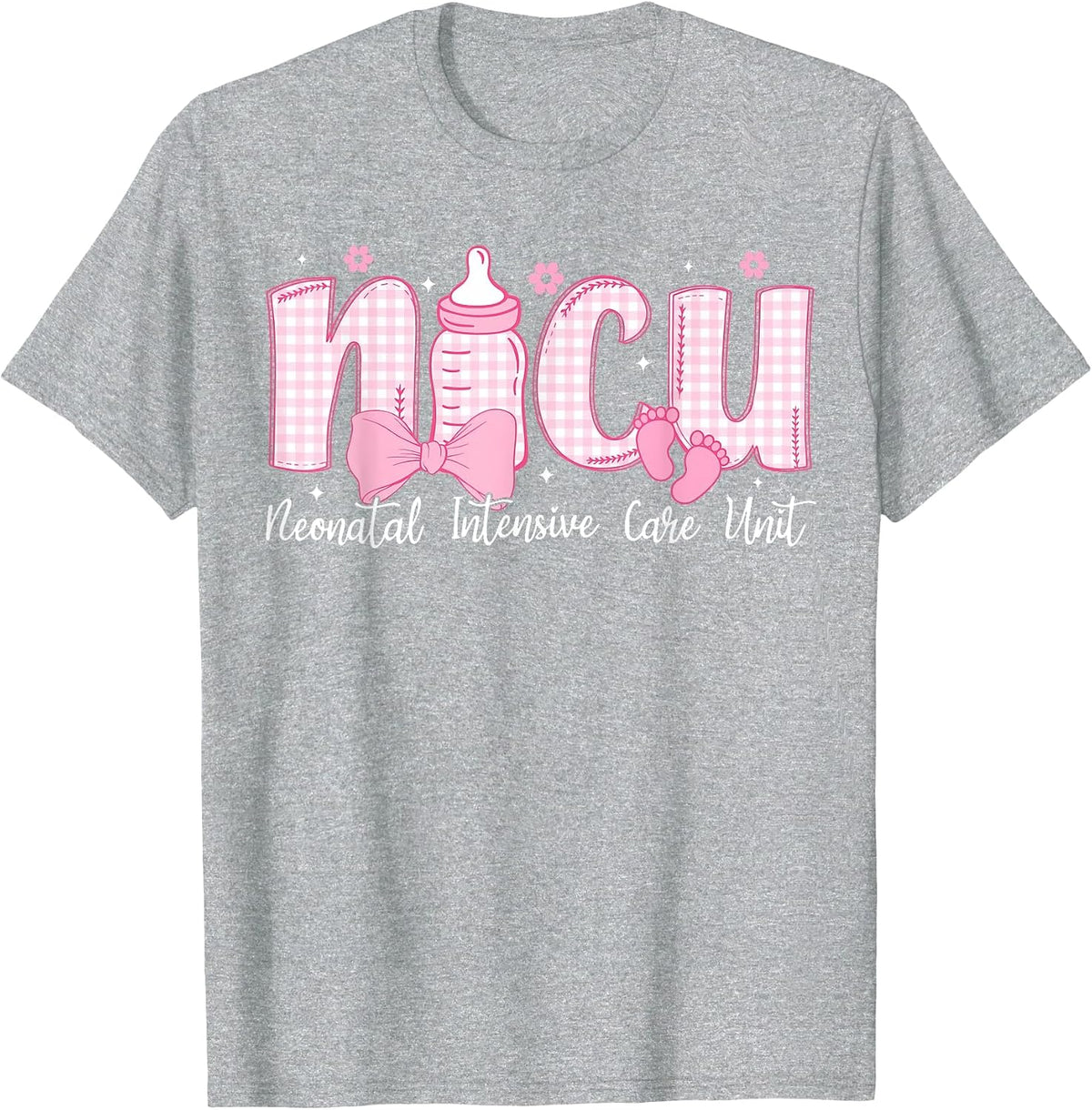 Nurses Day T-Shirt - Heather Grey